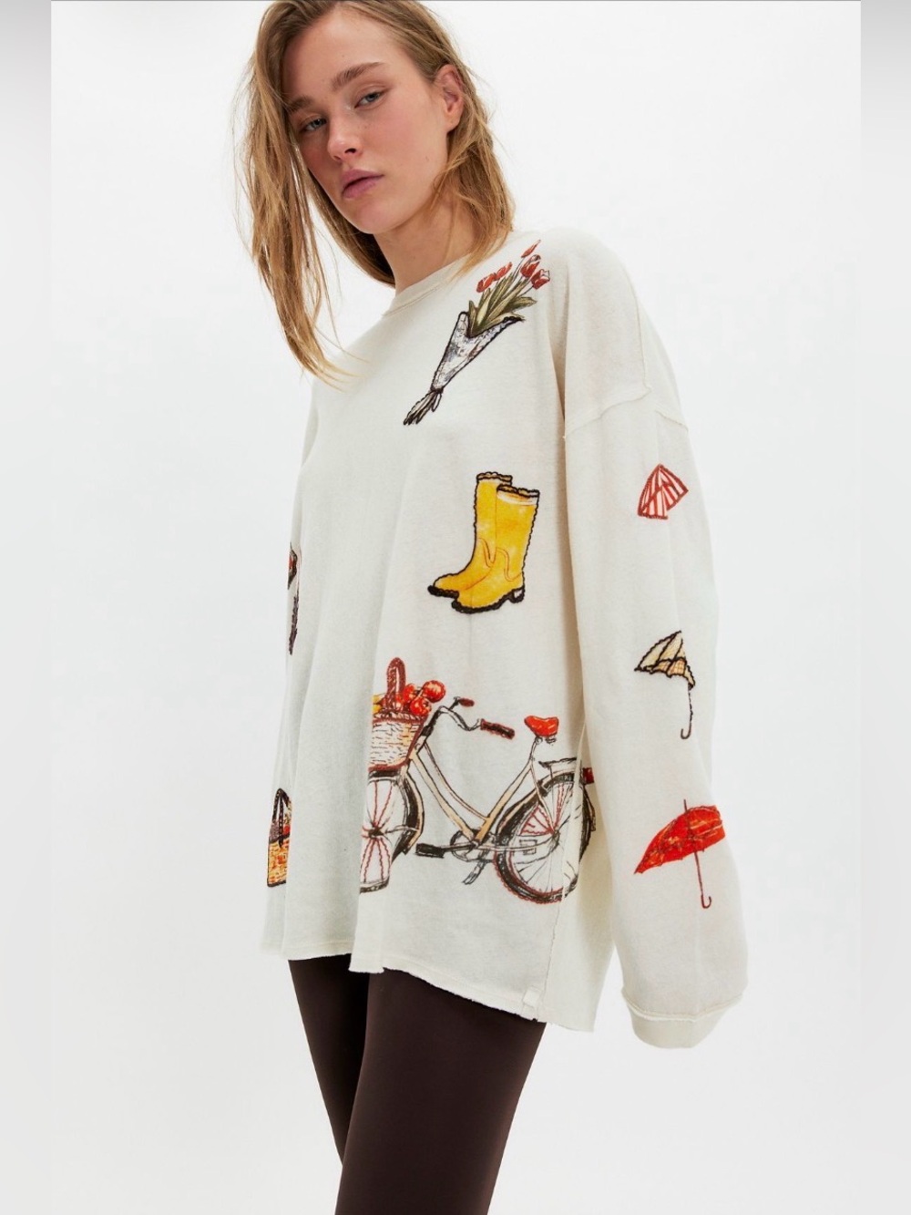 Free People We The Free Market Day Long Sleeve Top. NWT.